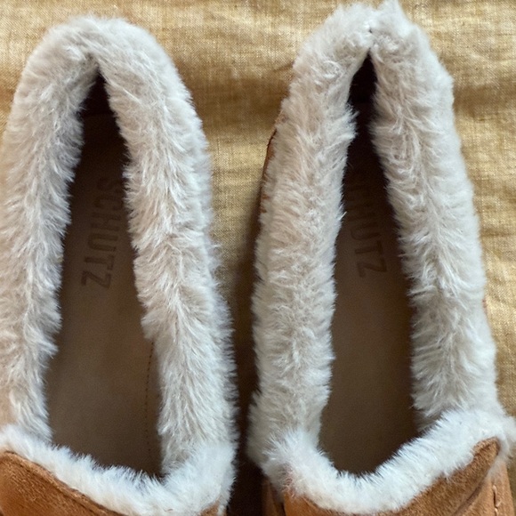 SCHUTZ Christie Furry Loafer - Picture 7 of 17